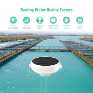 Wireless Zigbee WiFi Waterproof Floating Pool PH Meter With Solar Power For
