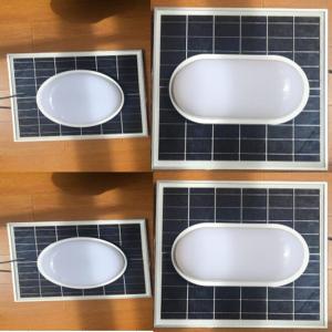 Bulkhead Light 30W with Solar Panel and Light Sensor or Rada Sensor