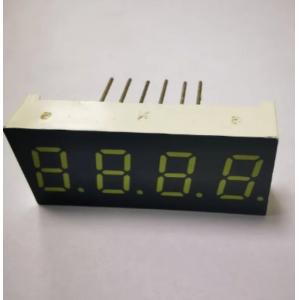 4 digit common Anode 0.8-inch 7 segment LED Clock Display for gas oven