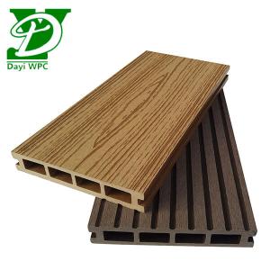 Commercial Waterproof WPC Composite Decking With Hollow Design