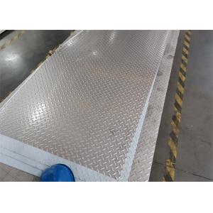 Silt Edge SS 304 Chequered Plate Embossed Pattern Diamond Galvanized
