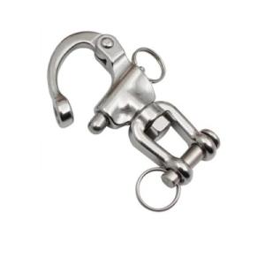 Precision Casting SS304/SS316 Fixed Swivel Snap Shackle With High Polished