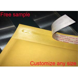 Yellow Kraft Paper Mailing Envelopes Self Adhesive Seal Logo Printing Available