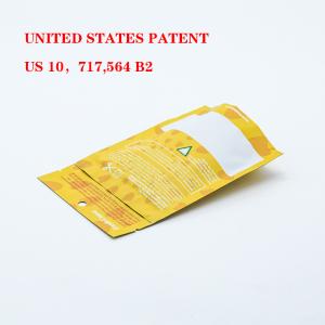 Custom Odor Proof Child Safe Mylar Bags For Tobacco Packaging With Secure