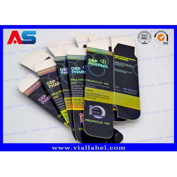 Quality Holographic Glossy Printing 10ml Vial Boxes Printer Custom Design 10ml bottle paper box wholesale