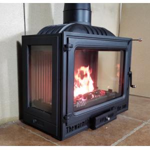 Embedded Fireplace Built In Cast Iron Wood Burning Household True Fire Three