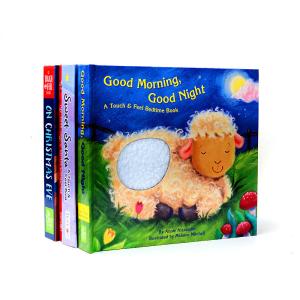 OEM Custom Printing Touch And Feel Board Education Books For Kids