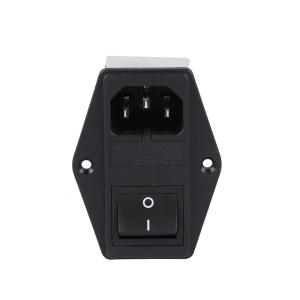 Yanbixin 8A 250VAC Power Enrty Module Filter IEC C12 Inlet EMI Filter For Power