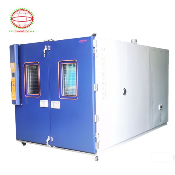 -60°C to +150°C Solid Walk-In Testing Chambers for Battery test