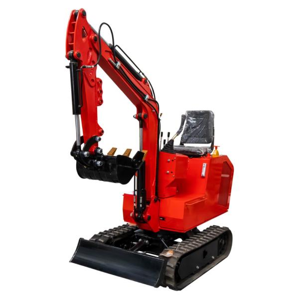 HT-10D 1T Mini Excavator With Bore Stroke Fan Cool And Optional Briggs Stratton
