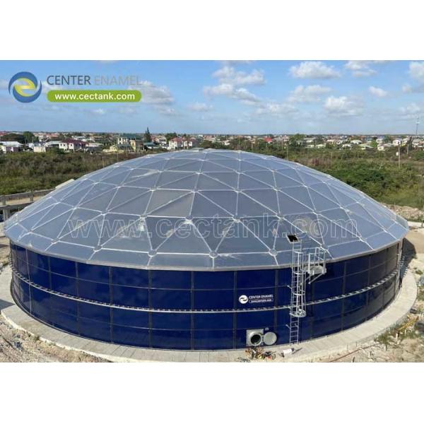 Quality Enhancing Safety and Durability: Center Enamel's Aluminum Dome Roofs for Russia Crude Oil Storage Tanks wholesale
