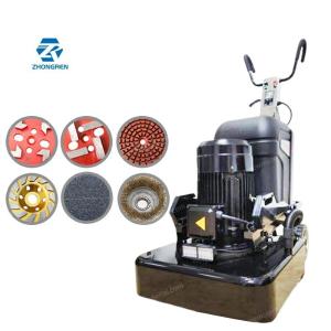 Industrial Electric Concrete Floor Grinder And Polisher Machine 7.5KW/10P