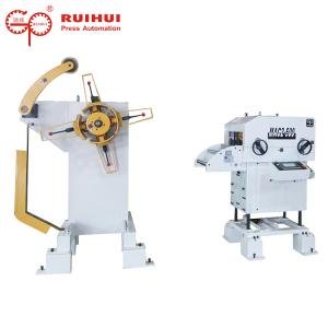 Cheap Press Feed Lines Decoiler Straightener Feeder With Coil Loading Car for sale