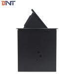Conference Table Pop-up Desktop Power Socket Box with Bottom Connection Panel