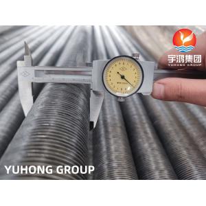 ASTM A179 AL Fin Embedded Finned Tube With G Type For Heat Exchanger