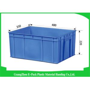 China Autoparts Warehouse Euro Stacking Containers Distribution Virgin PP Materials on sale