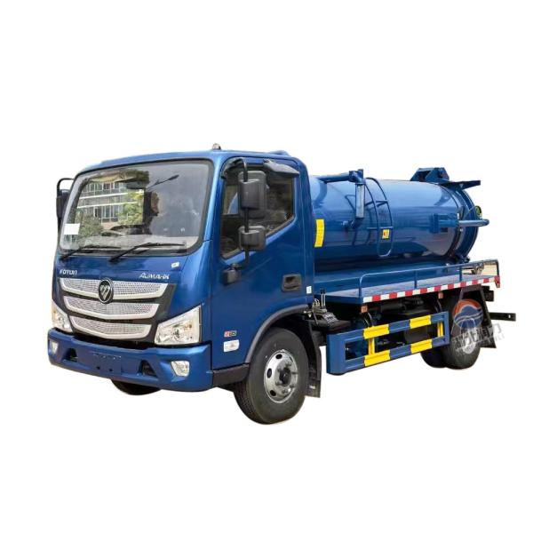 Original Factory High Quality AUMARK 4000 Liters Sewage Suction Truck With Best