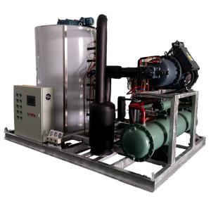 Air - Cooling 8000kg/24h Flake Ice Maker Machine Temperature -10℃~-15℃