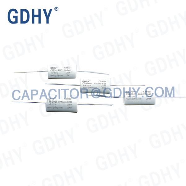 Quality CBB20 1uF 250VDC Metallised Polypropylene Capacitors For Amplifier wholesale