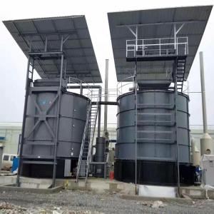 PLC Controlled Cow Farm Fertilizer Fermentation Tank with 8-12m3/day Capacity