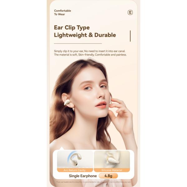 ABS PC TWS BT 5.3 Wireless Earbuds Waterproof Sweat Resistant