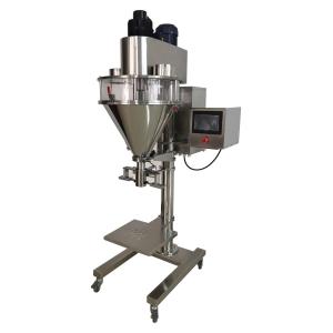 Semi-Auto Powder Filling Machine 10-5000g Auger Filler With Scale flour packing