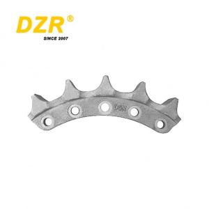 40SiMnTi / 50Mn / 40Mn /45MN Double Drive Sprocket for Daewoo Ec140 Excavator