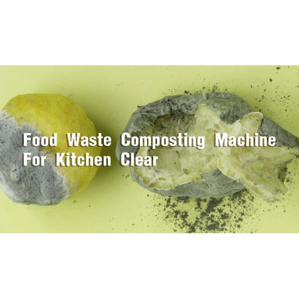 SUS304 5kg Small Composting Machine For Kitchen Food Waste Recycling Cafeteria