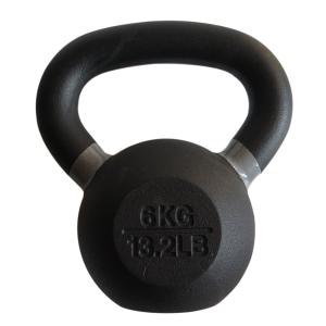 Powder Coating Cast Iron Kettlebell with KG LB