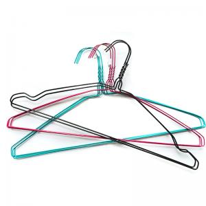 Cheap Sweater Pants Bar 2.3mm Coated Wire Hangers for sale