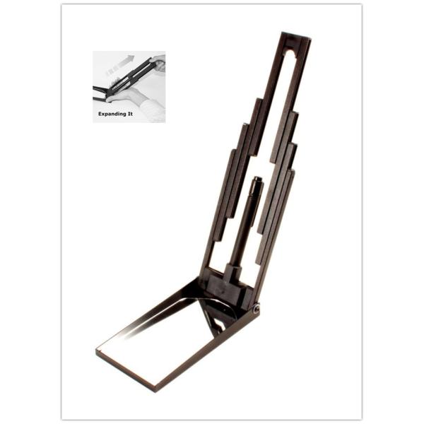 Fold under vehicle search mirror for security checking