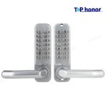 Courtyard Gate Mechanical Code Smart Sliding Door Lock Security With Single
