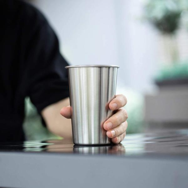 8oz 12oz 16oz Capacity Metal Pint Mug Bpa Free