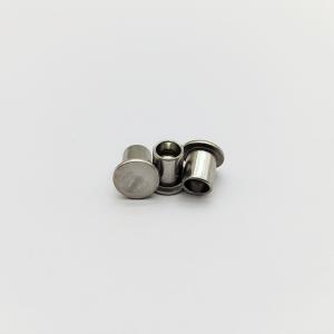 A2 Stainless Steel Flat Head Semi-Tubular Rivets M2-M6