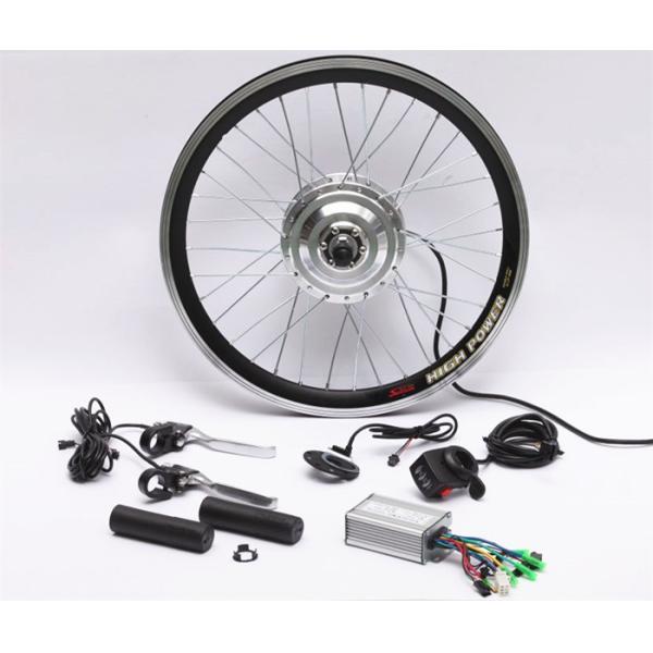 26" Alloy Rim Off Road Electric Bike Conversion Kit With Bottle Type Lithium