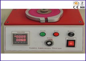 China Widely Laboratory Electronic Taber Abrasion Testing Equipment with LCD 3 Head or 1 Head on sale