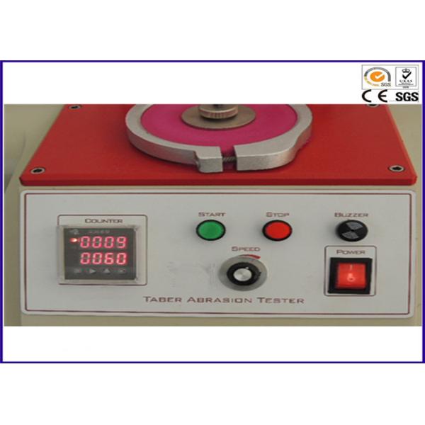 Widely Laboratory Electronic Taber Abrasion Testing Equipment with LCD 3 Head or