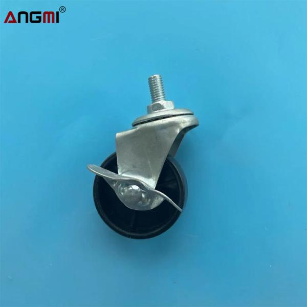 Quality Reliable Flat Plate Industrial Caster Wheels With Locking Mechanism wholesale