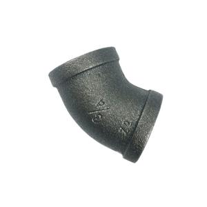 NPT 90 Degree Elbow Malleable Iron Fittings For Shelving Decoration