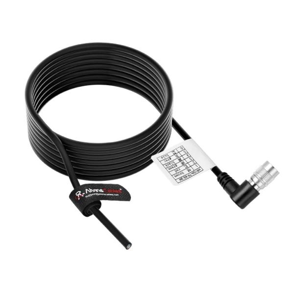 Alvin's Cables HR10A-7P-6S Hirose 6 Pin Female to Open End Power I/O Cable High