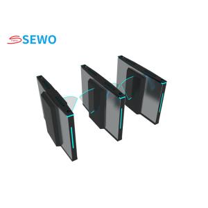 Luxury Black High End Flap Barrier Turnstile Gate School Library Entrance Access