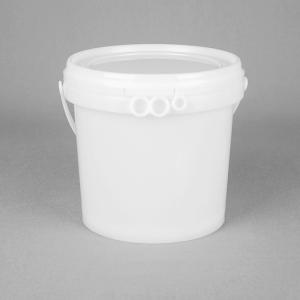 lightweight White Plastic Toy Buckets With Lid For Toy Organization Solutions