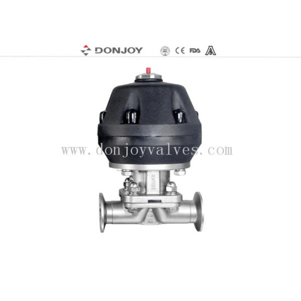 Quality SS 316L Direct way Clamp Pnuematic Sanitary Diaphragm Valve with CE/3A,FDA Certificate wholesale