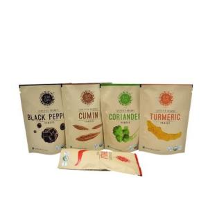 100g 250g 500g matt black stand up coffee bag with valve custom printing block