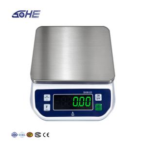 6KG Capacity LED Display Waterproof Scale for Food Processing Baking and High