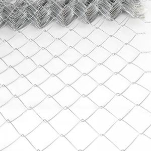 China 6ft 7ft 8ft 12gauge Wire Galvanized Chain Link Fence Roll Chain Link Fence on sale