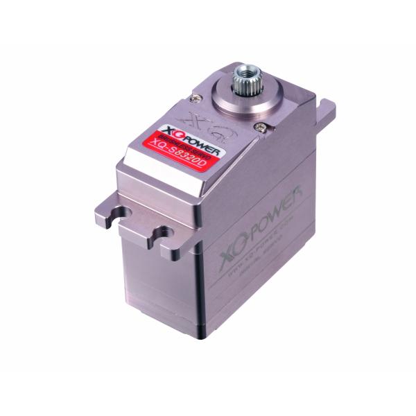 Brushless servo XQ-S8320D with all alluminium shell and titanium gear,high