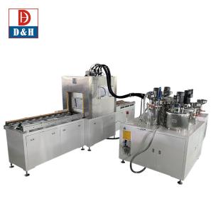 Vacuum Glue Potting Machine for Electronic Components in Manufacturing Plant