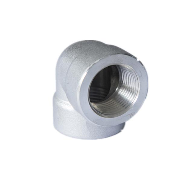 WP304 Butt Welded Steel Tee Elbow Threaded Pipe Fitting Stainless