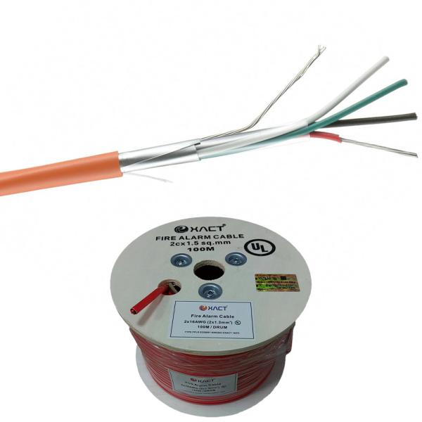 Quality 2*1*1.5mm Shielded Rvs Twisted Pair 0.5mm2 1.5mm2 2.5mm2 Tc/Bc Fire Alarm Cable Solution wholesale
